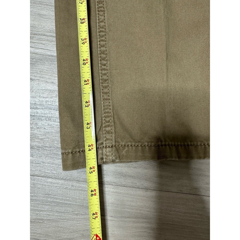 Levi's Cargo Pants Mens 38 x 34 Khaki Cotton Canvas Hiking Safari Pockets - Picture 7 of 9